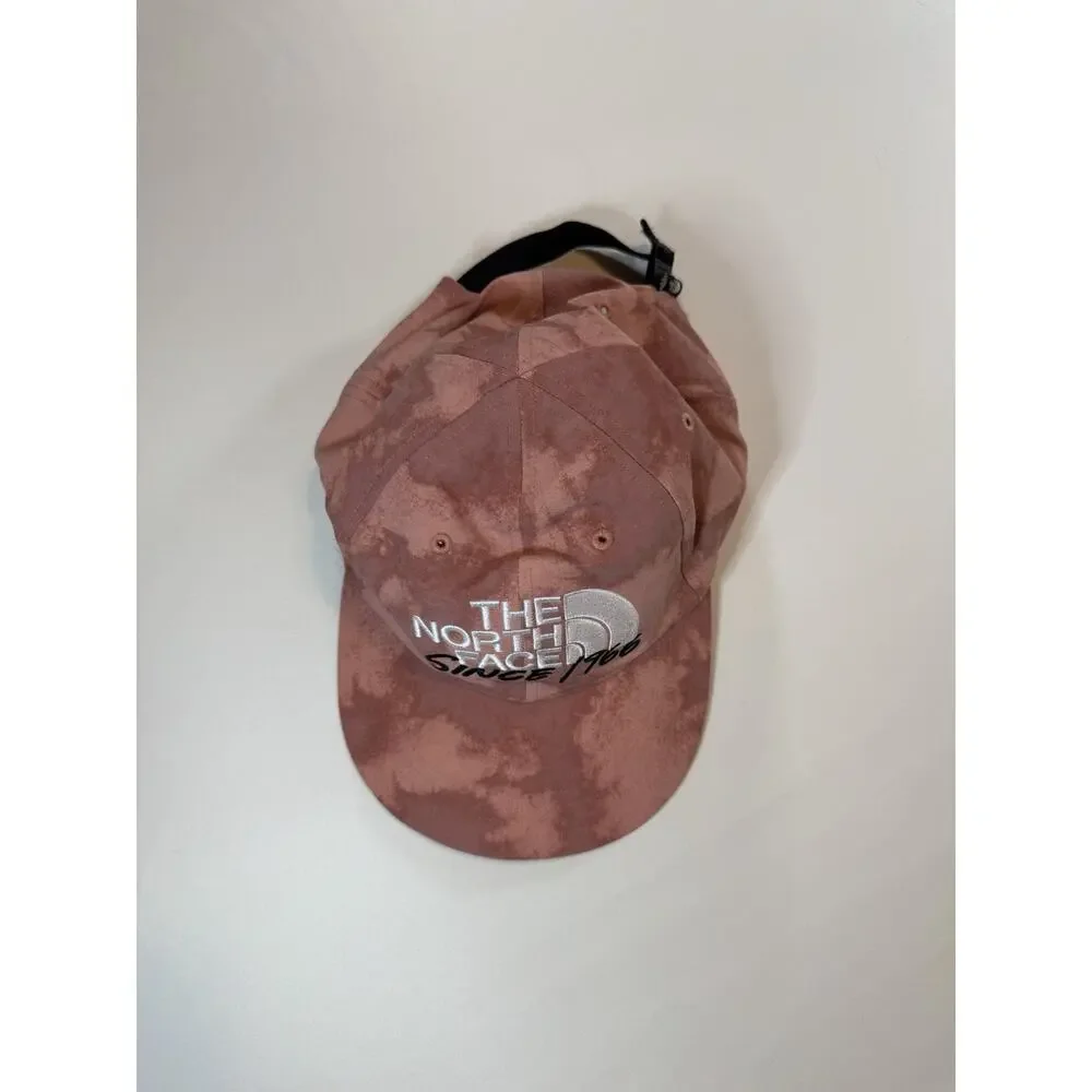 The North Face Since 1966 Pink Tie Dye Adjustable Hat Cap One Size Unisex